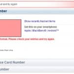 Invalid Tracking Number Confirmation