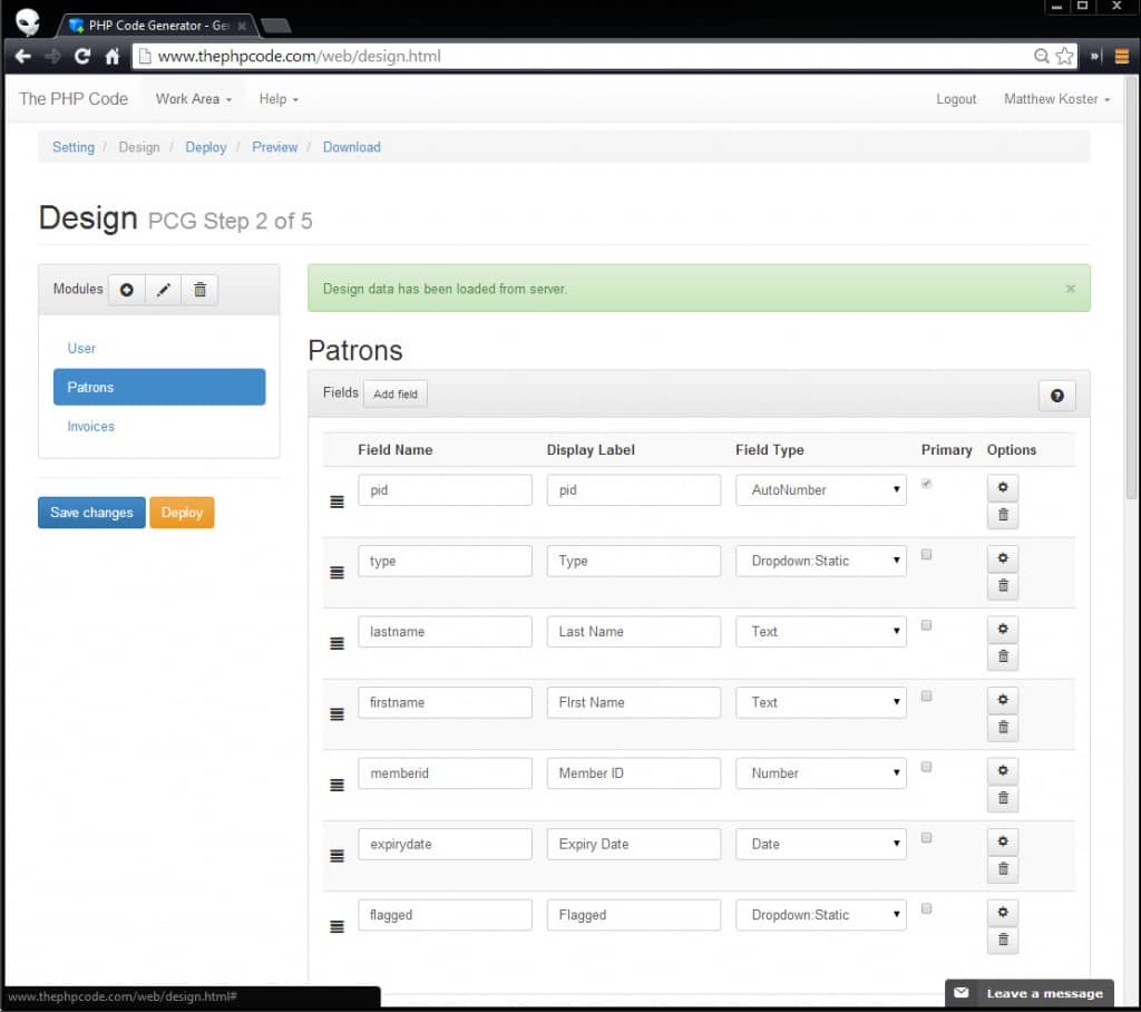 PCG – PHP Code Generator for CodeIgniter – Considered Normal